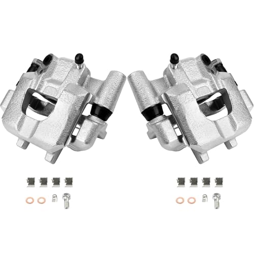 SCITOO Rear Left+Right Brake Calipers With Bracket 19B2950 19B2951 Compatible For Scion tC 2005-2010