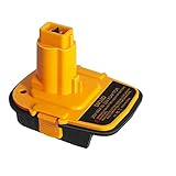 Battery Adapter DM18D with USB,Compatible with Dewalt 18V Tools.Convert for DeWalt 20V & for Milwaukee M18 Lithium Battery to NiCad & NiMh Battery Tools (1 Pack) -  ADPLIFE