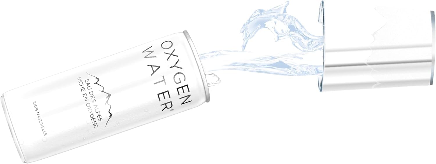 Oxygen Water Acqua in Lattina ricca di ossigeno 24 pz da 25 cl.