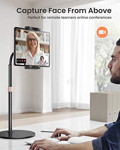 Lisen Tablet Stand And Holder Adjustable, Tablet Holder For Desk, Thick Case Friendly Ipad Holder Stand Compatible With(4.7"-13") Ipad Pro 12.9,10.9,10.2, Air Mini 4 3 2, Fire, Tab, Nexus, Kindle #TOP4