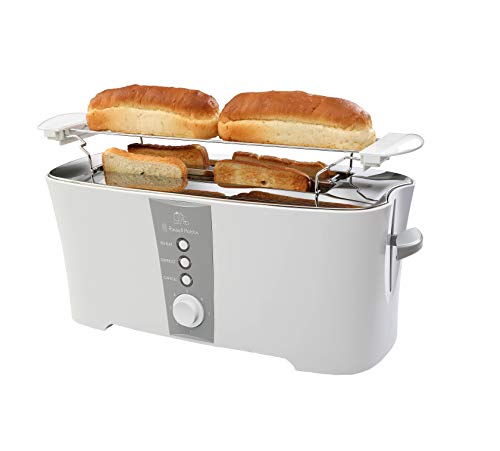 Image of Russell Hobbs RPT603 - 1350 Watt 4 Slice Cool Touch Automatic Pop-up Toaster with 2 Year Manufacturer Warranty