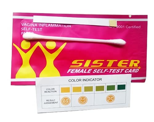 Test Flore vaginale per rilevazione micosi o infiammazione, confezione da 10