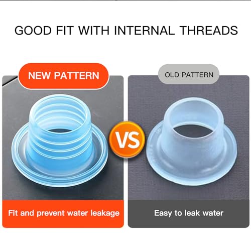 10 Stück Dichtungsringe Wasserhahn Dichtung Wasserhahn Dichtungen,Gummidichtung Wasserhahn mit Rand,Gummidichtungen für Ventile,Silikondichtung für Faucet Abfluss,Faucet Leak-Proof Sealing Gasket