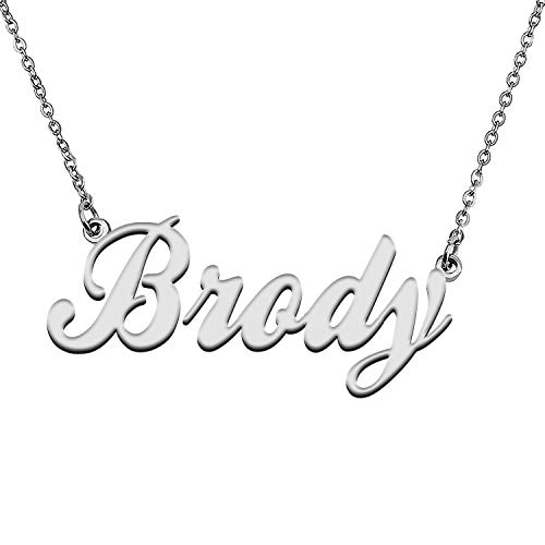 Custom Made Any Name Necklace Stainless Steel Jewelry for Mother