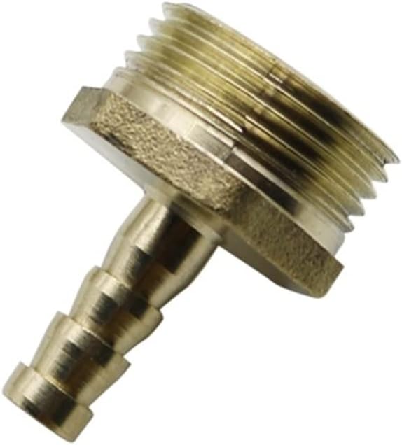 Generic Utility Connector Adapter Hose Connector Adapter 3/4” Bsp Thread Brass Fittings 8/10/12/14/16/19Mm Barb Woodworking Aqua Hose Fittings Pneumatic Fittings 2 Pcs/2022/3/4/10Mm