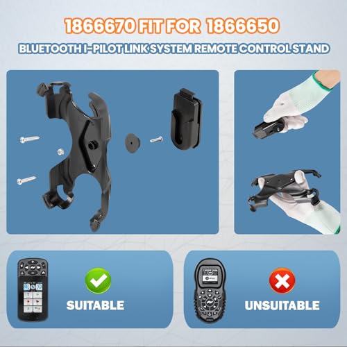 Support télécommande Bluetooth pour moteur bateau en navigation de plaisance