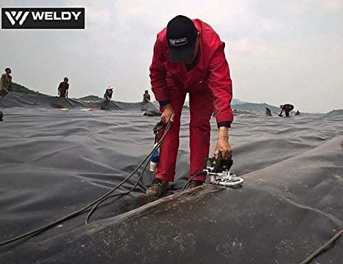 Weldy Plastic Membrane Hot Wedge Welder Welding Machine High Powerful Waterproof Membrane Hot Wedge Welder #TOP4
