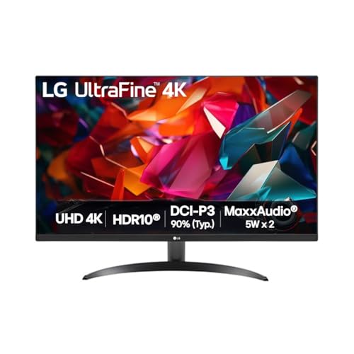 Monitor LG UltraFine™ - Tela UHD 4K 32', HDR10, DCI-P3 90%, Dynamic Action Sync – 32UR500K-B.AWZM