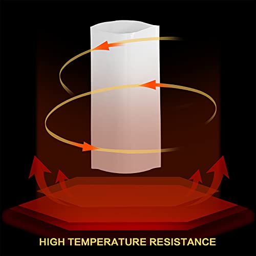 Image of 50Pcs 7x11in Shrink Sleeves for 30oz Tumbler | 50pk 7x11in white shrink bags for sublimation, durable, leak-proof, for 30oz tumbler heat press