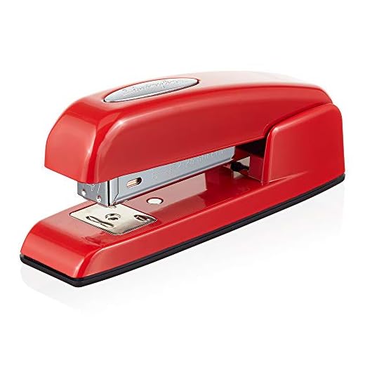 Swingline Stapler, 747 Half Strip Business Stapler, 25 Sheet Capacity, Red (S70747102)