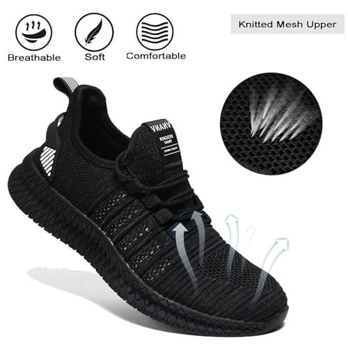 Mens Slip On Walking Shoes Lightweight Breathable Non Slip Running Comfortable Gym Tennis Athletic Fashion Sneakers Men2