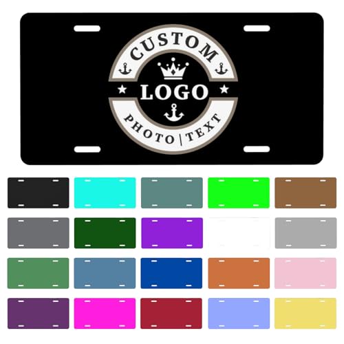 Aluminum Custom License Plate USA