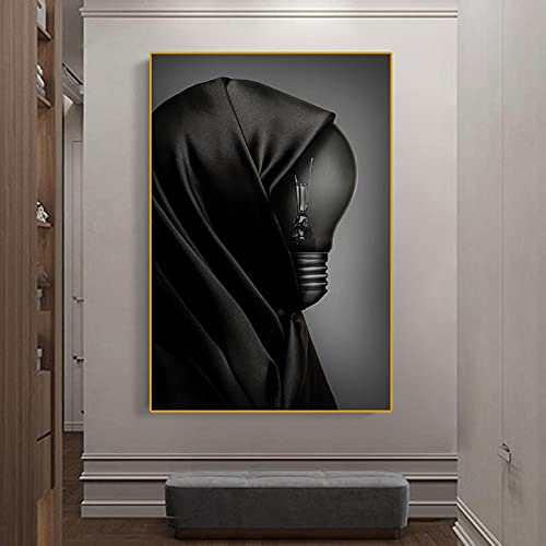 Affiches d'art de personnages pour un décor mural chic de salon moderne