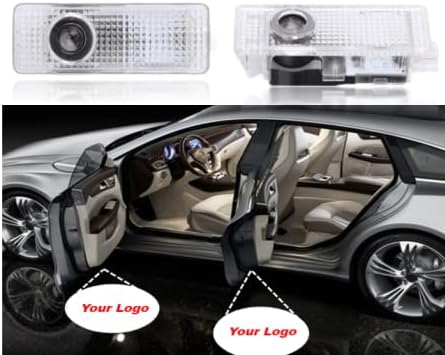 Miniatura 5 de YYXSYY 4 luces de puerta de coche HD luz fantasma de bienvenida compatible con la serie 134567MXZGT