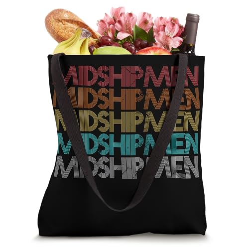 Bolso Tote Retro Vintage Midshipmen miniatura 4