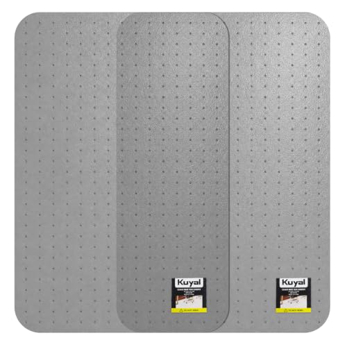Image of Kuyal Office Chair Mat for Carpet, Set of 2, Heavy Duty Computer Chair Mat