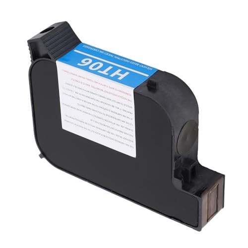 Ausla 42 Ml Schwarze Tintenpatrone, Hohe Effizienz und Schnelles Trocknen, für SC12 SC12T CP12 CP12W SC12KJ 12,7 Mm Handheld-Tintenstrahldrucker, Ersatz-Tintenpatrone