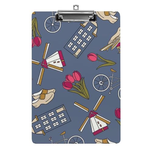 Porte-bloc A4 Ville De Romance pour organiser vos menus de restaurant