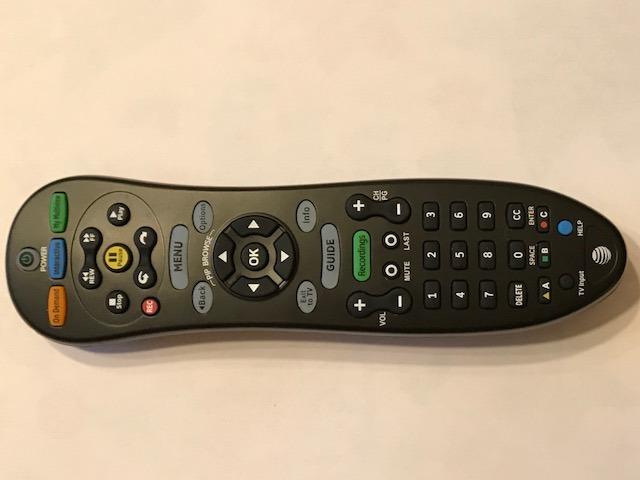 Amazon.com : 2 Pack AT&T UVERSE Multi- Functional DVR Black Remote ...