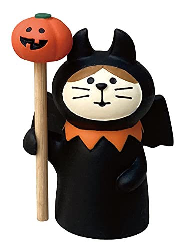 デコレコーポレーション コンコンブル concombre ねこずきん デビル 40×26×h56mm ZHW-28874