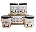 Fresh Eggs Daily Chicken and Duck Natural Feed Supplement Sampler 4-Pack Includes 12 oz. Poultry Probiotics Organic Coop Kelp Brewers Yeast with Garlic Flock Flax