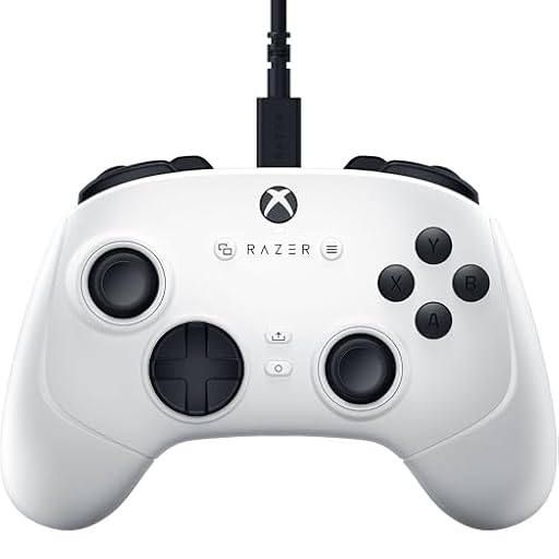 Razer Wolverine V3 Tournament Edition - Mando de deportes con cable para Xbox X|S y PC (botones de acción táctiles Mecha, HyperTriggers Pro, D-Pad de 8 direcciones, cable USB-C de 3m) Blanco | Ya disponible en tu tienda friki favorita! En mundofriki.es!