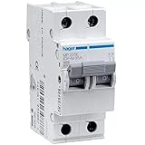 Hager Serie mp-e – Magnetisches Schalter Bipolar 30 A Kurve ICP