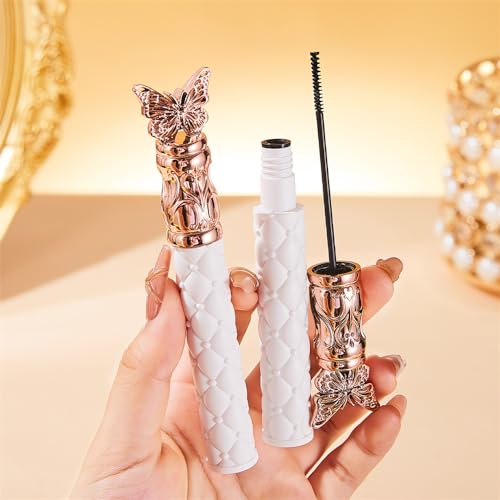 Fine Brush Black Mascara, For tiny and lower eyelashes, Small soft brush, No clumping, Waterproof, All Day Exquisitely Full(1 Pcs) - Image 8