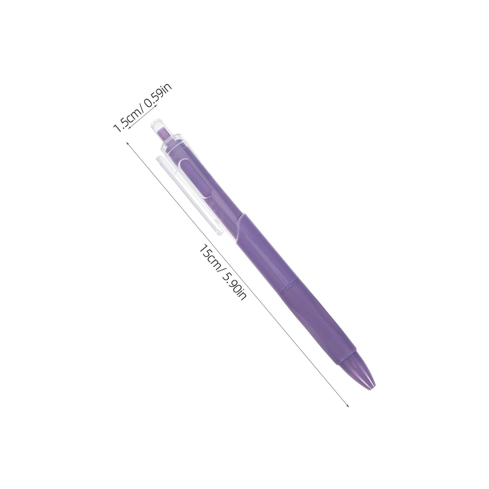 Penna Nera Retrattile a Punta Fine Set da 50 Pezzi Penna Compatta per Scrivere Fluido Kawaii per Scuola Ufficio e Appunti Quotidiani