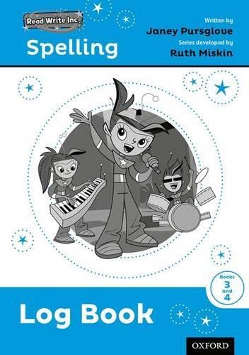 Read Write Inc. Spelling: Log Book 3-4 (Pack of 30) (Read Write Inc ...
