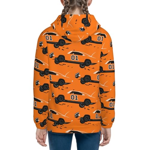 Kids Hoodies Children Sweatshirts Teen Hooded Fashion Pullover with Pockets Without Drawstring4