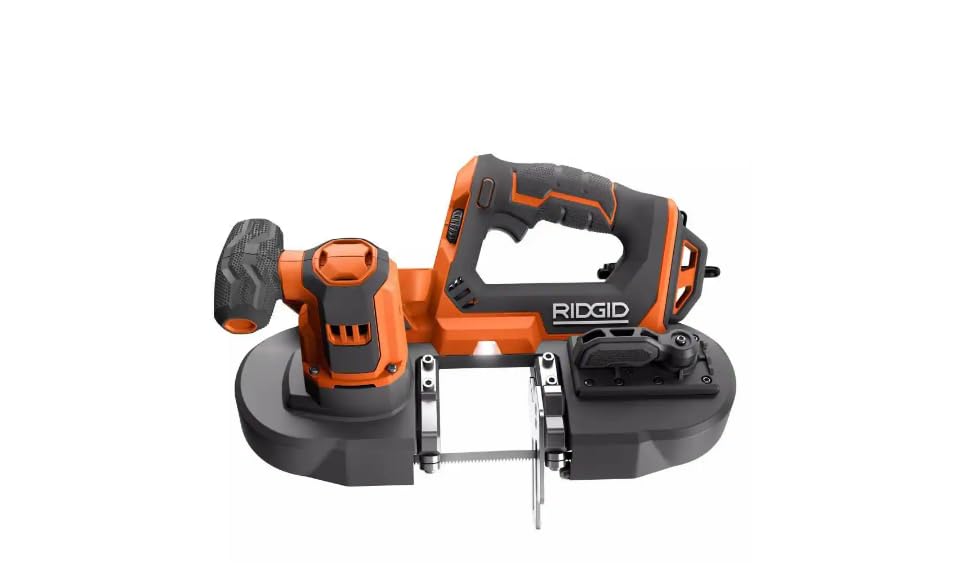 RIDGID R8604KN 18V Cordless Compact Band Saw Kit with (1) 4.0 Ah Battery and Charger