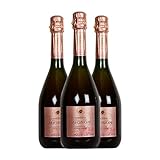 Pierre Mignon Prestige Rose Brut Champagne Gran Reserva Media Botella 37 cl Espumoso rosado (Caja de 3 Media Botella de 37 cl)