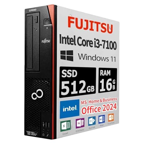 �y�����ςݕi�z�yMS Office H&B 2024�zESPRIMO �f�X�N�g�b�vPC D�V���[�Y 556/Core i3-6100/Win11 Pro/wajun��WIFI/Bluetooth/DVD-RW/16GB/512GB SSD
