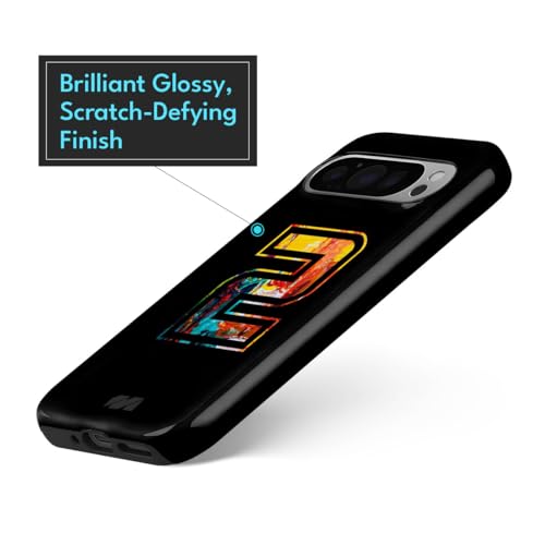 Image of MILLION CASES Art Burst Crystal Case for Google Pixel 8a, Google Pixel 8a Back Cover Case(2024) - PC | Midnight Black