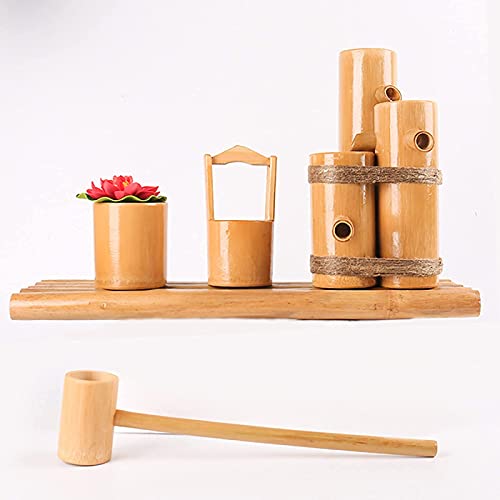 Fontana in bambù for giochi d'acqua, fontana da giardino, giochi d'acqua for esterni, giochi d'acqua, puoi creare la tua ciotola colorata