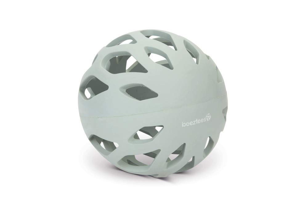 Beeztees Puppy Rubber Play Ball Green 14cm