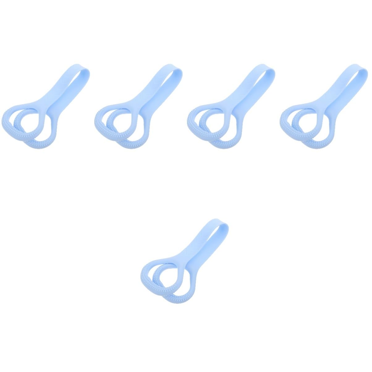 BESPORTBLE Figura 8 Tensor Bandas De Resistencia Bandas De Pilates Banda Elástica Trasera Banda Elástica De Fitness Yoga Bandas De Asistencia para Levantarse Gel De Sílice Sky-Blue