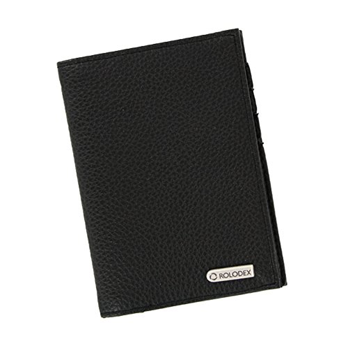 Rolodex Low Profile Passport Folio, Black (76660) #TOP4