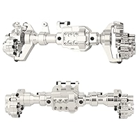 axa✕4 Amazon.com: ZXYRC Aluminum Alloy Front & Rear Axle Housing