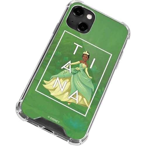Skinit Clear Phone Case Compatible With Iphone 14 - Officially Licensed Disney Princess Tiana Floral Design #TOP2