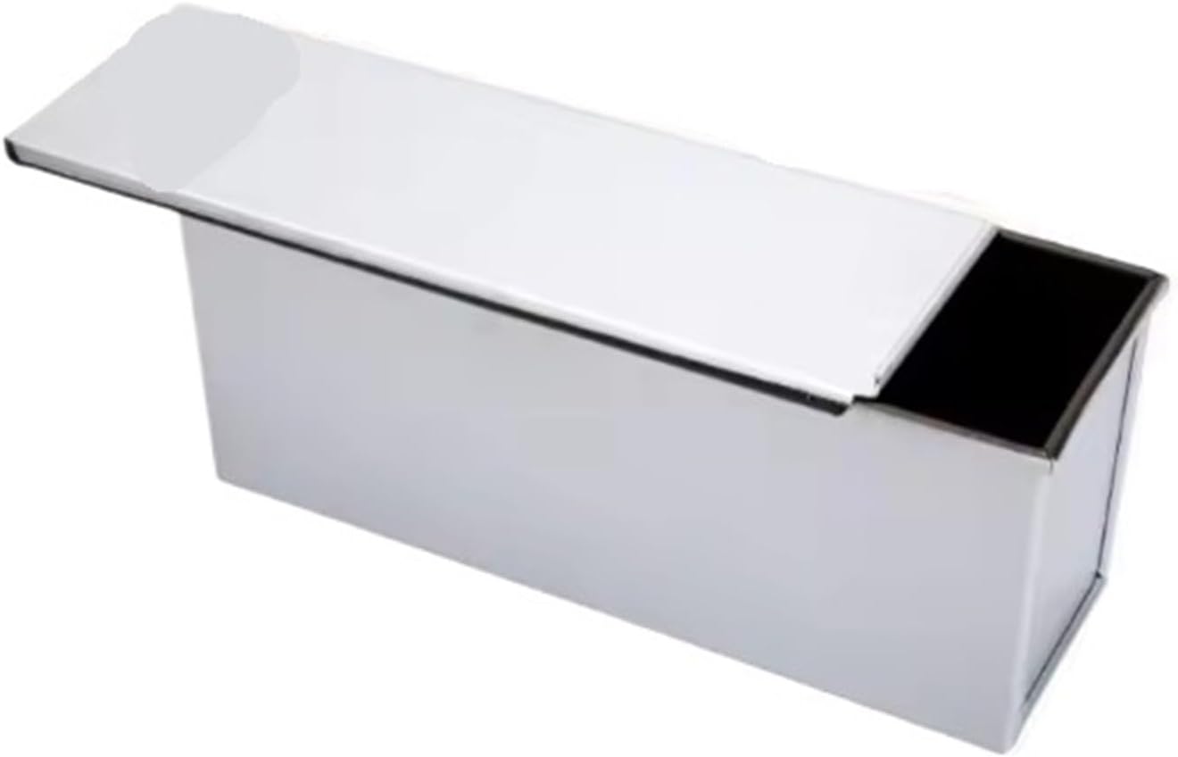 250g/450g/750g/900g/1000g Coating Toast Boxes Bread Loaf Pan Cake Mold Baking Tool With Lid(450g)