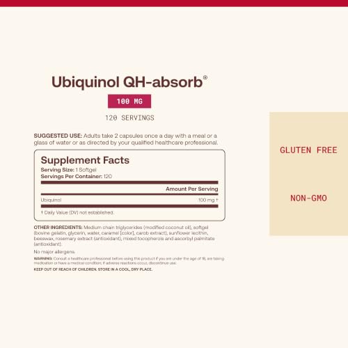 Jarrow Formulas QHAB120 Energy Supplement