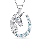  ECHTES SILBER: Anhänger und Kette Hergestellt aus echtem 925er Sterlingsilber mit Echtheitsstempel, Rhodium überzogen & Hochglanzpoliert / mit Microsetting Zirkonia Kristalle die aus einer Pavé Fassung heraus funkeln / Unser 925er Silberschmuck entspricht den EU Richtlinien in Bezug auf Blei, Nickel und Schwermetallen