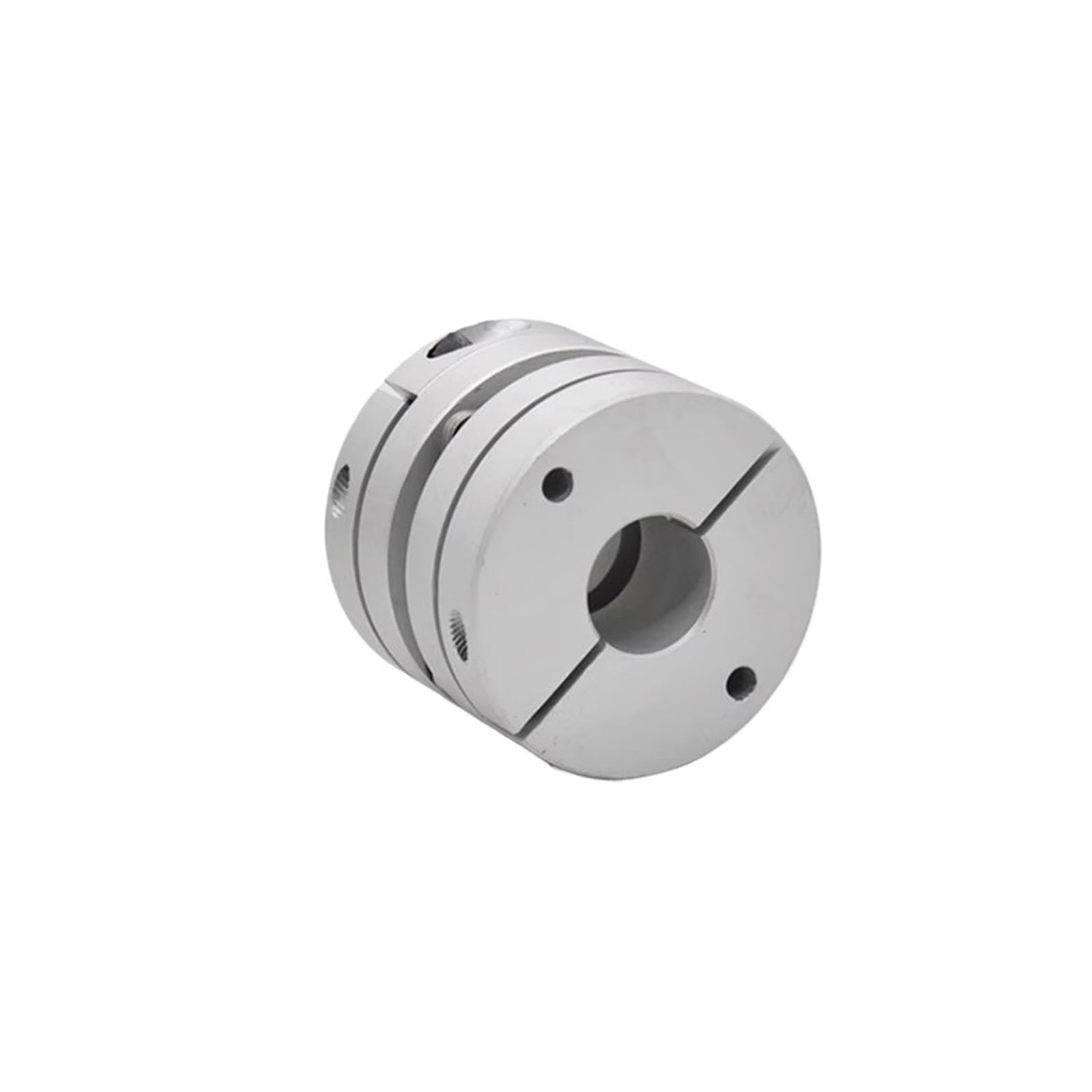 Aleación de aluminio D39L34 Acoplamiento de diafragma único conector elástico D39mm L34mm tornillo de bola servomotor a pasos codificador ordenador(9.525x17mm)