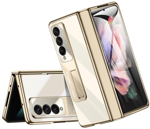 Coque Galaxy Z Fold5 avec protection d'écran HD et charnière articulée antichoc