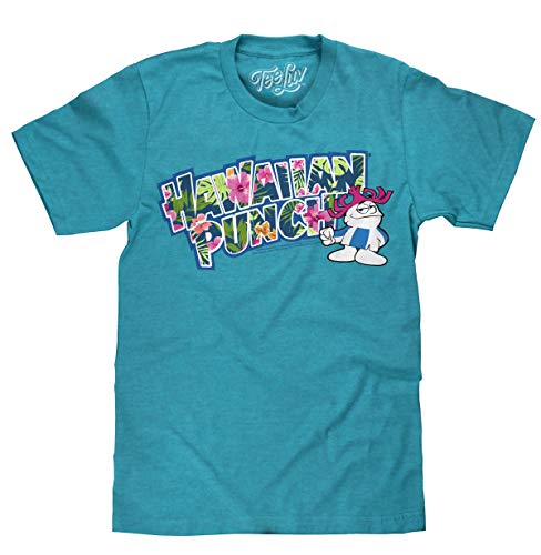 Tee luv hawaiian punch t-shirt - hawaiian punch floral logo shirt…