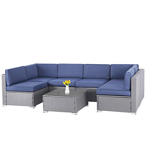 Solaura 7 Piece Outdoor Furniture Set G Buy Online In Kuwait At Desertcart