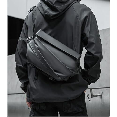 Obsidian Sling Bag, ria obsidian sling bag, crossbody bag men, Waterproof Sling Bag for Men, men crossbody bags (Black A)2