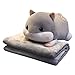 HUOQILIN Handwärmer Kissen Decken, Plüschtiere (Color : A, Size : 70CM)